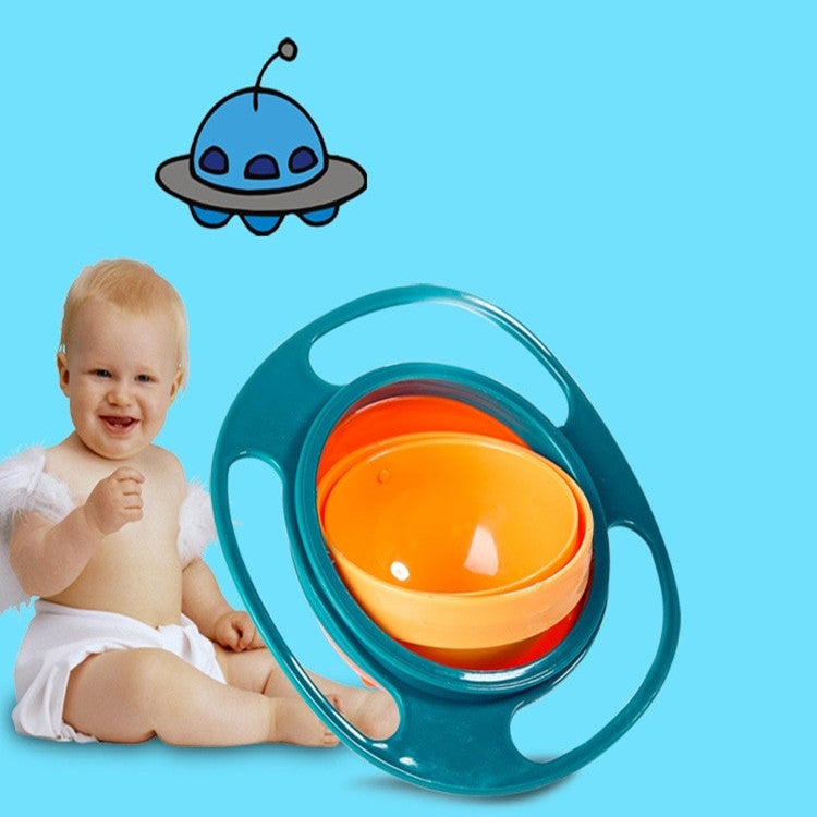 Revolutionize Mealtime 360° Rotating Universal Spill Proof Bowl for Mess Free Dining