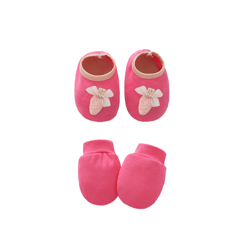 Soft and Snug Essentials Adorable Cotton Gloves and Foot Covers for Your Precious Baby Utmost Comfort and Warmth