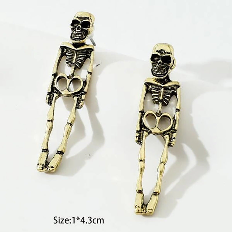 Halloween Skull Stud Earrings