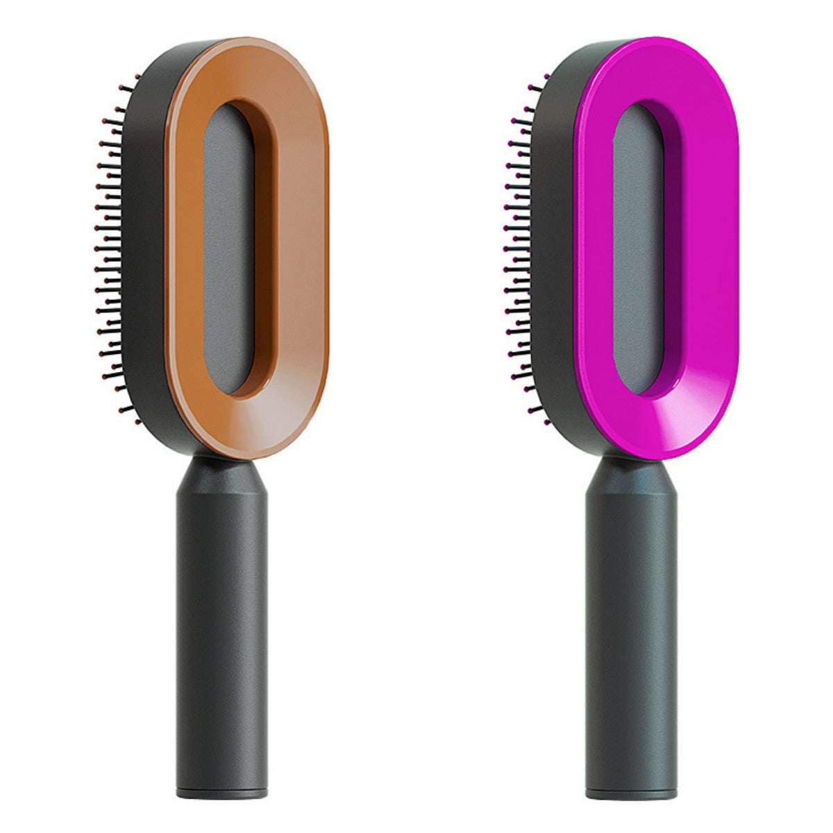 One-key Cleaning Hair Loss Airbag Massage Scalp Comb Anti-Static Hairbrush Self Cleaning Hair Brush For Women