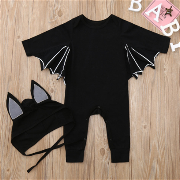 Bat baby Guardian of Gotham Embrace the Night with Our Exclusive Batman Baby One Piece Perfect for Your Little Dark Knight