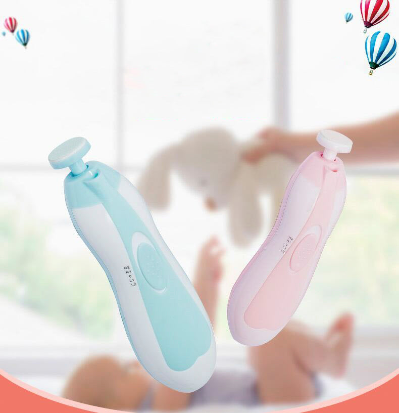 Soft Touch Multifunctional Baby Electric Nail Polisher for Gentle Care Featuring Anti Scratch Technology