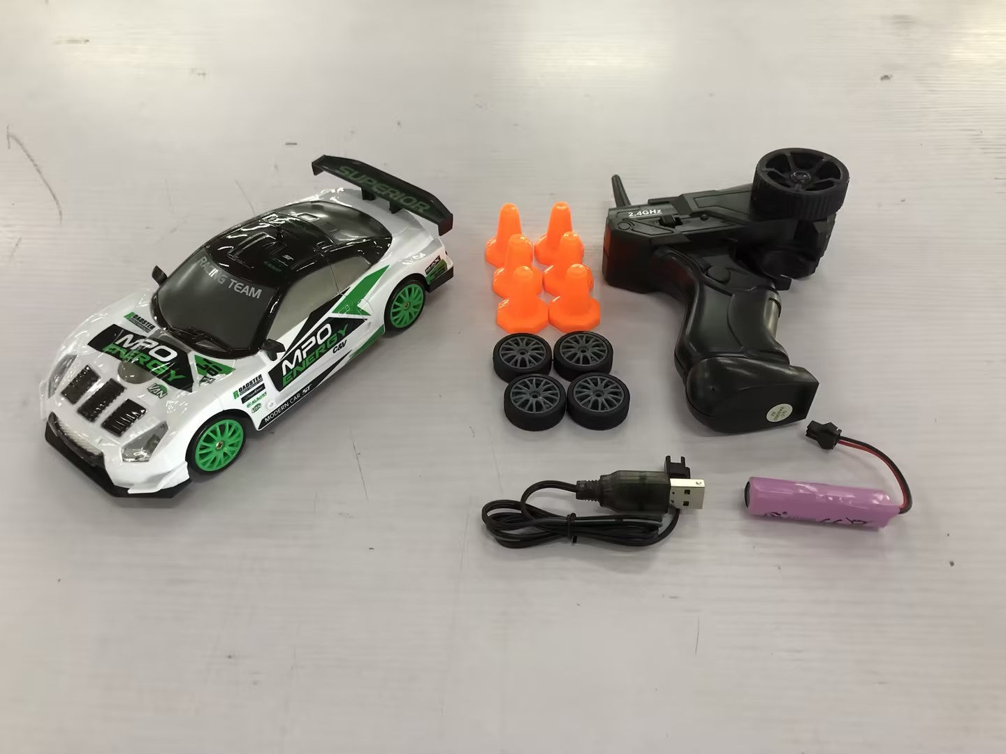 4WD 2.4G RC Drift Car Remote Control GTR AE86 Model Racing Toy for Kids