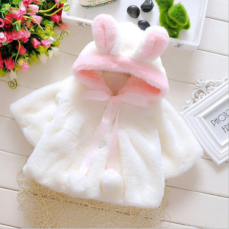 Charming Whiskers Samantha Rabbit Hood Coat for Playful Adventures