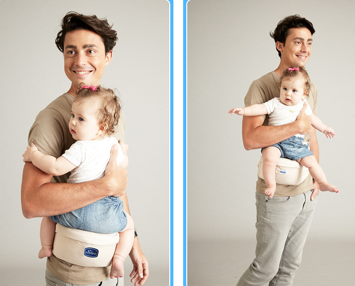 Versatile Comfort Elevate Baby wearing with Our Multifunctional Baby Waist Stool Carrier Offering Supportive and Convenient Solutions for Parents