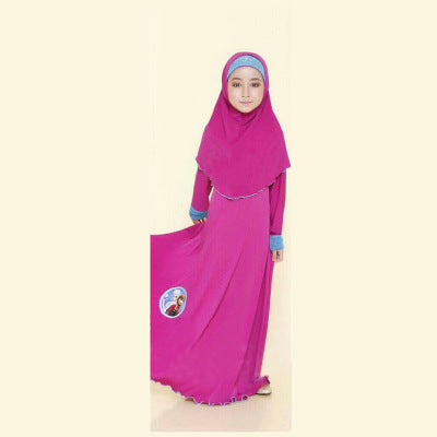 Elegantly Modest Exquisite Girl Muslim Suit for Special Occasions and Daily Wear