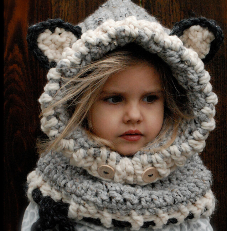 Cozy Up Your Little Ones with Hand Knitted Warm Earmuffs and Wool Knit Hats Perfect for Chilly Days