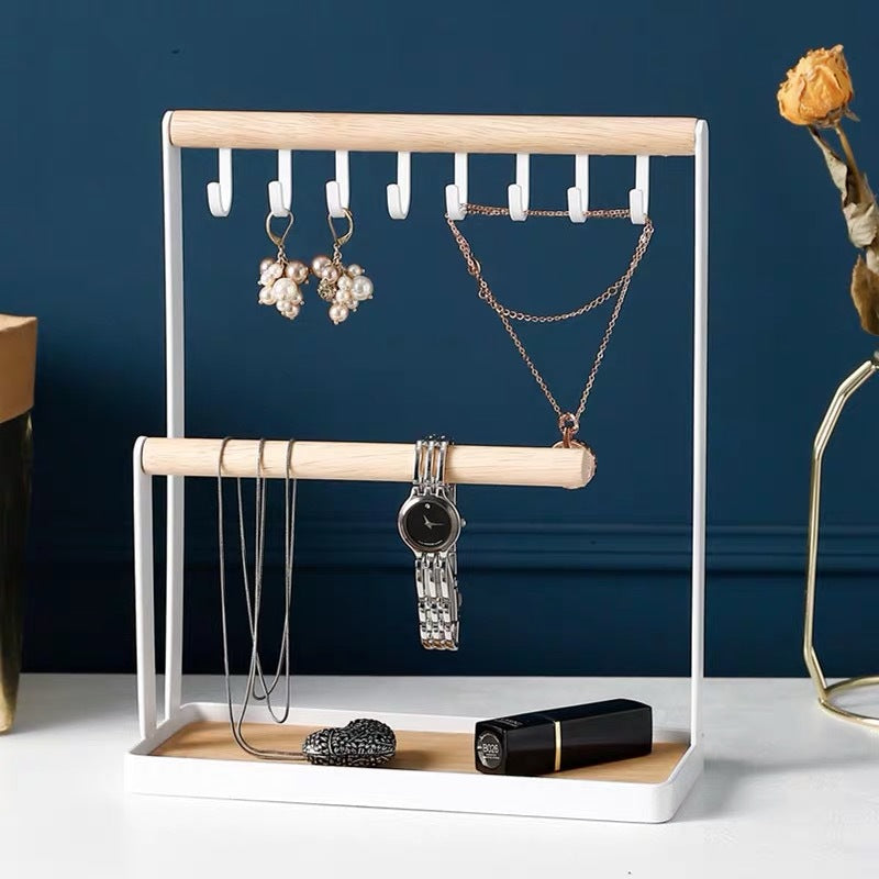 Iron Jewelry Rack Entrance Key Small Objects Necklace Earrings Jewelry Storage Display Hanger