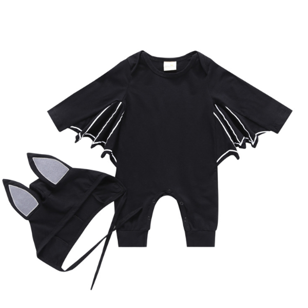 Bat baby Guardian of Gotham Embrace the Night with Our Exclusive Batman Baby One Piece Perfect for Your Little Dark Knight