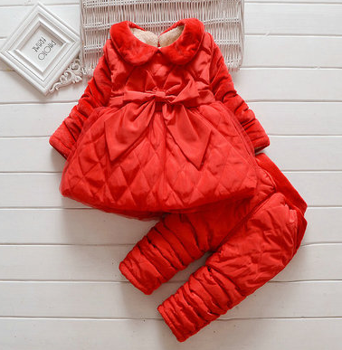 Winter Glamour for Your Little Princess Cozy and Chic Baby Girl Suit with Plush Velvet Accents Ensuring Warmth and Style All Season Long