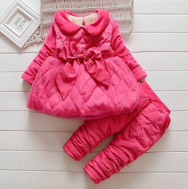 Winter Glamour for Your Little Princess Cozy and Chic Baby Girl Suit with Plush Velvet Accents Ensuring Warmth and Style All Season Long