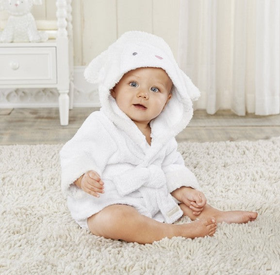 Cuddle Up in Style Cartoon Cute Animal Modeling Baby Bath Towels Luxurious Cotton Children Bathrobes with Baby Hood Perfect for Cozy Bath time Moments