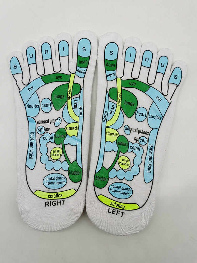 Ultimate Foot Relief Massage Acupressure Reflexology Socks for Tired Feet Physiotherapy Foot Point Tool