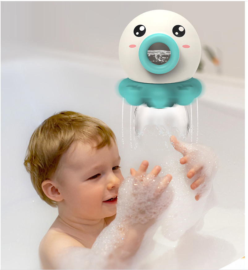 Octopus Fountain Bath Toy Rotating Water Jet for Summer Water Fun Perfect for Kids