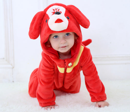 Roaring Fun Dinosaur Cartoon Children Cotton Jacket for Adventurous Outings