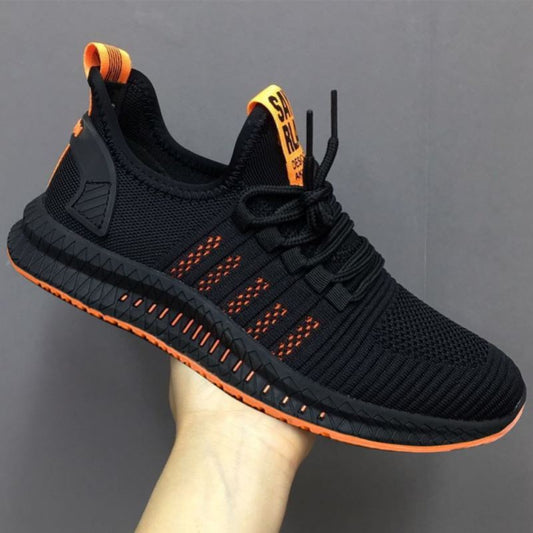 Summer Essential Men Lightweight Breathable Mesh Work Shoes  Perfect for Casual and Sports Wear