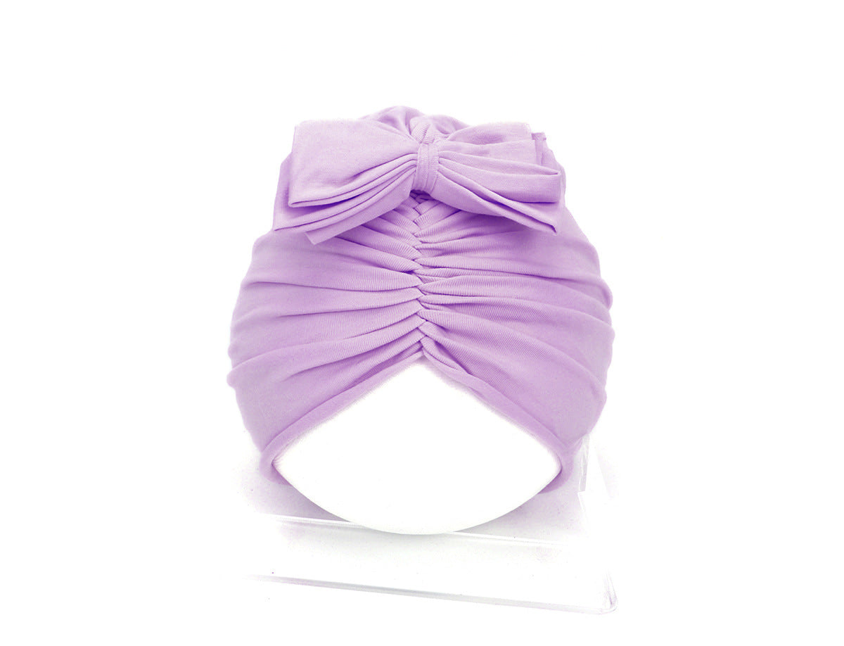 Adorable Newborn Baby Girl Turban Hat Soft and Stylish Infant Toddler Cap Bonnet Headwrap