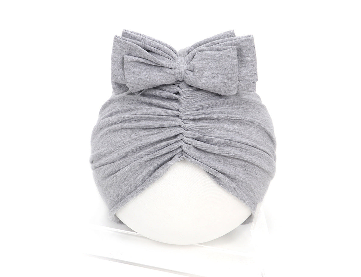 Adorable Newborn Baby Girl Turban Hat Soft and Stylish Infant Toddler Cap Bonnet Headwrap