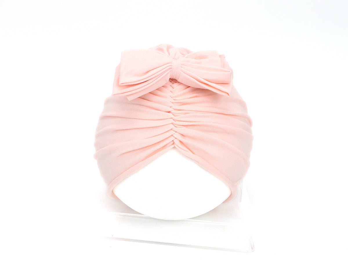 Adorable Newborn Baby Girl Turban Hat Soft and Stylish Infant Toddler Cap Bonnet Headwrap