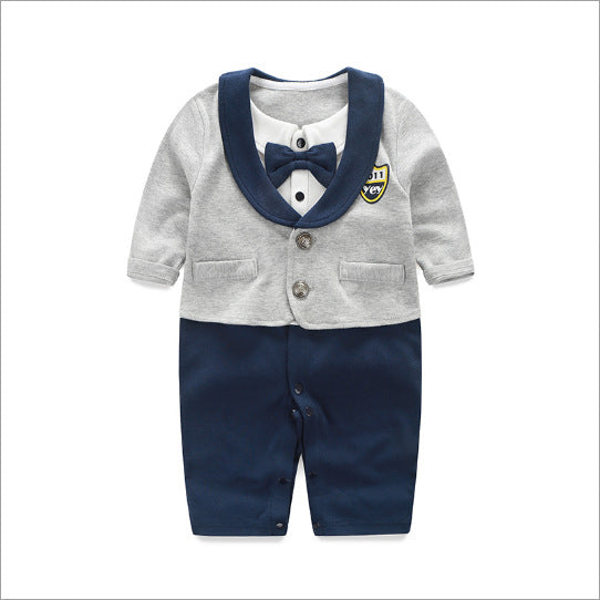 Effortless Elegance Adorable Baby Jumpsuit Romper Ideal for Newborns Seeking Comfort and Style