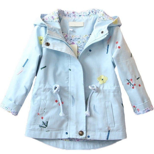 Whimsical Whispers New Fashion Spring Autumn Girls Jacket Collection for Stylish Youngsters