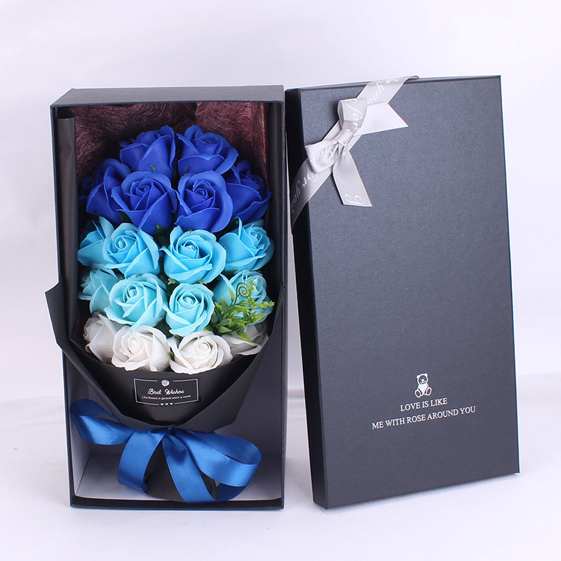 Mother Day Gift Box Creative Soap Rose Flower Bouquet Perfect for a Special Cross Border Surprise