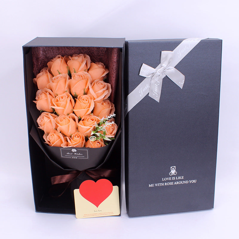 Mother Day Gift Box Creative Soap Rose Flower Bouquet Perfect for a Special Cross Border Surprise