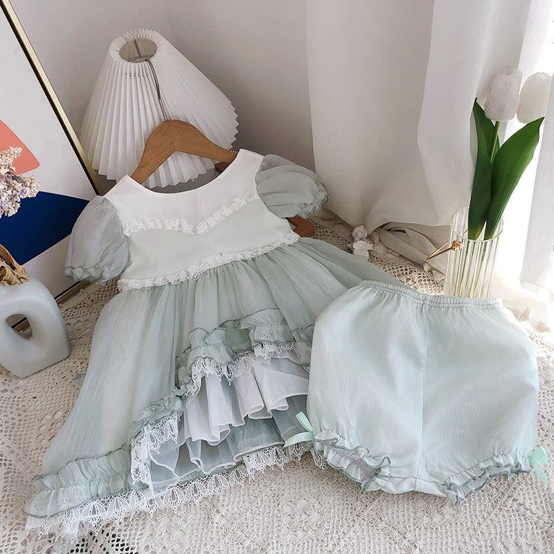 Girls One-year-old Dress Summer Baby Girl Baby High-definition Super Fairy Girl Wedding Dress