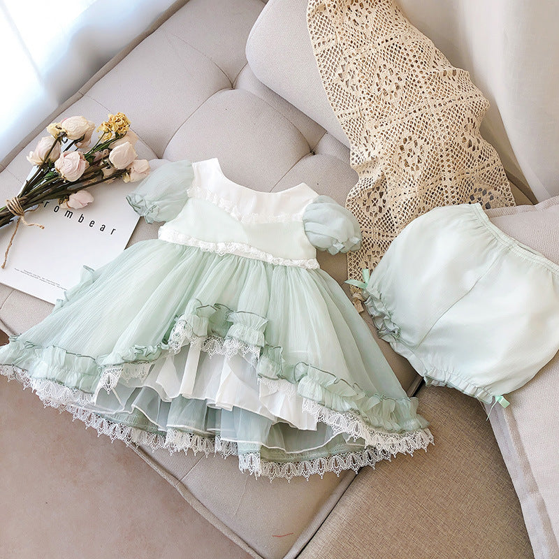 Girls One-year-old Dress Summer Baby Girl Baby High-definition Super Fairy Girl Wedding Dress