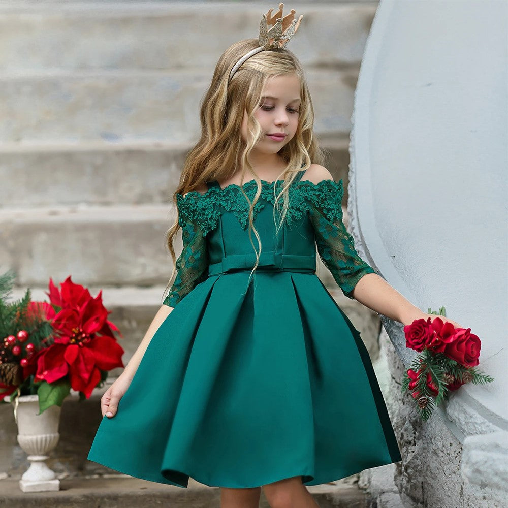 Stylish Ensemble Kids Girls Dress with Toddler Tops and Skirts Perfect Children Clothes for Fashionable Little Ones