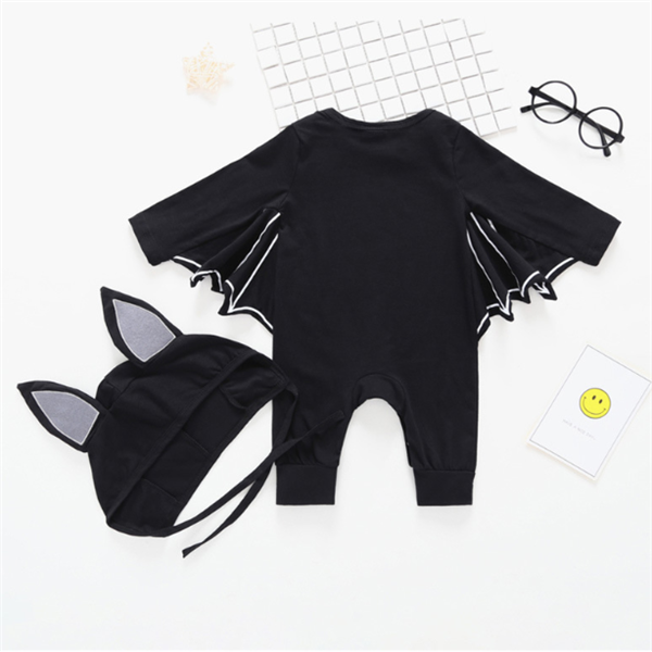 Bat baby Guardian of Gotham Embrace the Night with Our Exclusive Batman Baby One Piece Perfect for Your Little Dark Knight