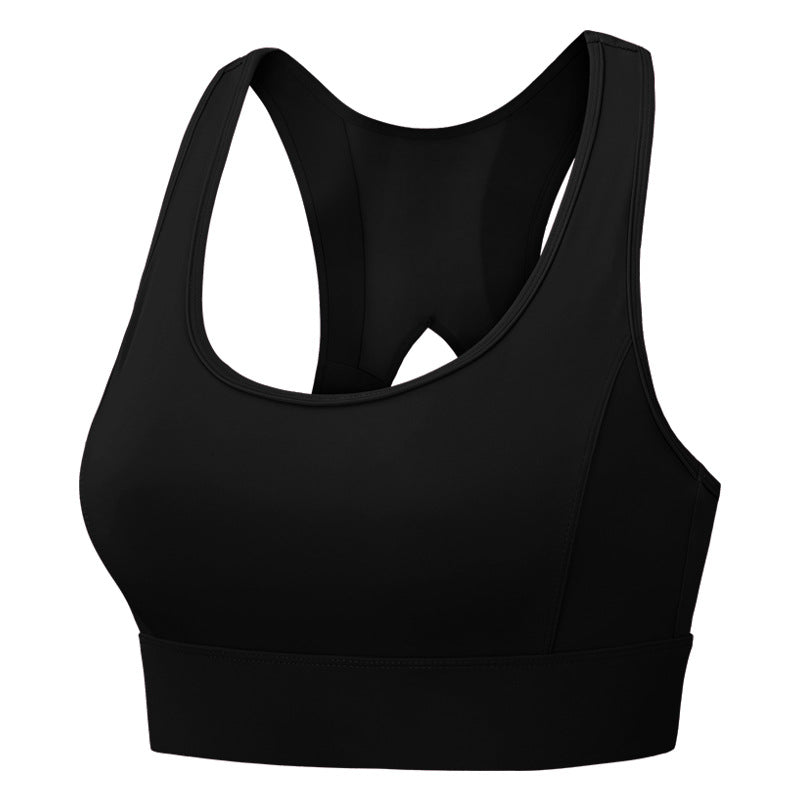 High-strength Shockproof Large Size Mesh Beautiful Back Yoga Running Fitness Sports Underwear Women&amp;#039;s Thin Section Hollow Sports Bra