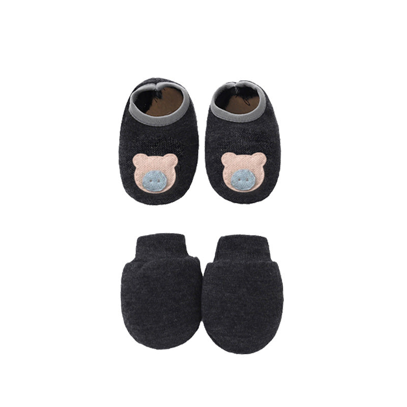 Soft and Snug Essentials Adorable Cotton Gloves and Foot Covers for Your Precious Baby Utmost Comfort and Warmth