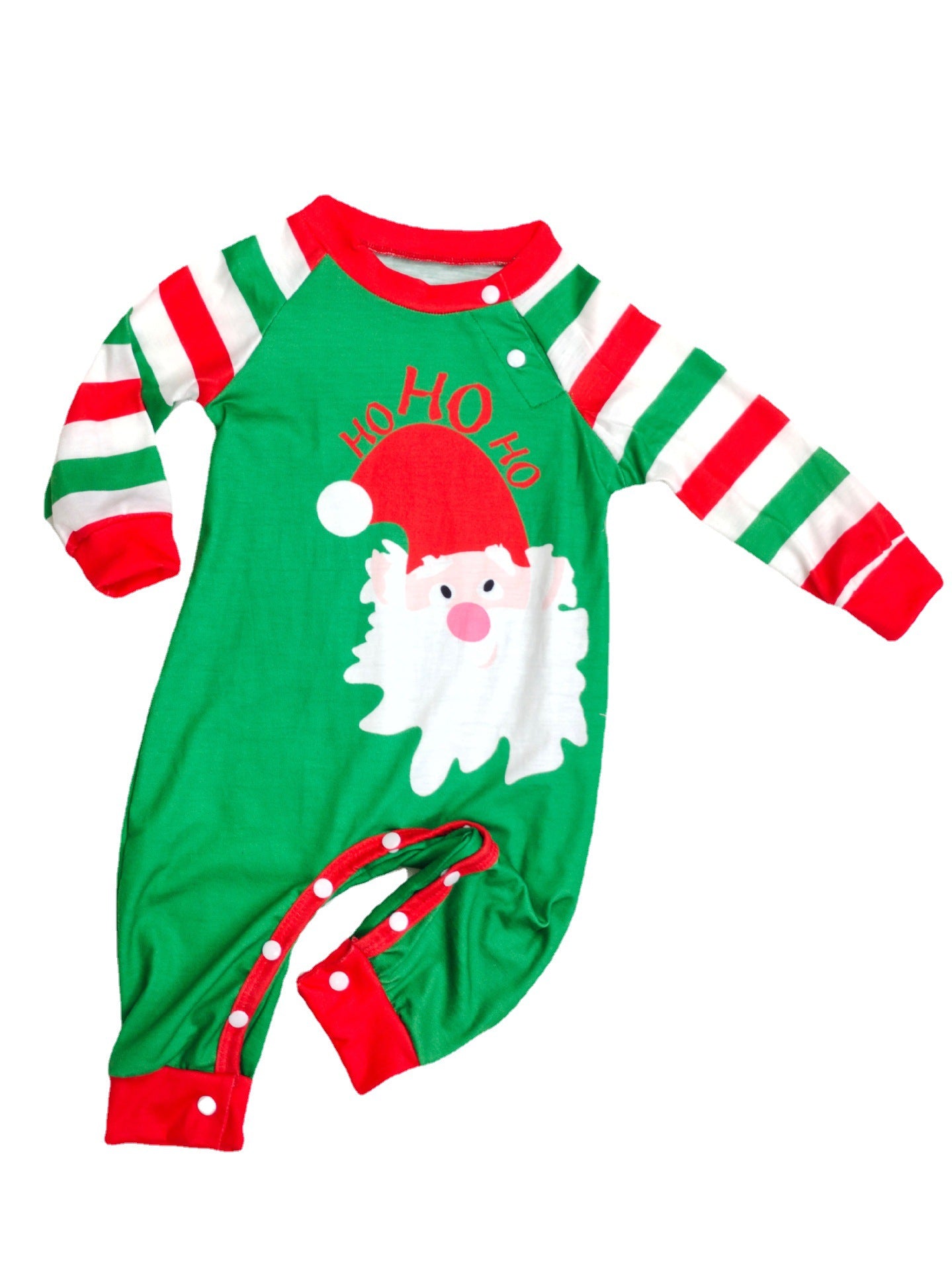 Red Stripe Family Christmas Pajamas Cozy Holiday Sleepwear Sets for Xmas