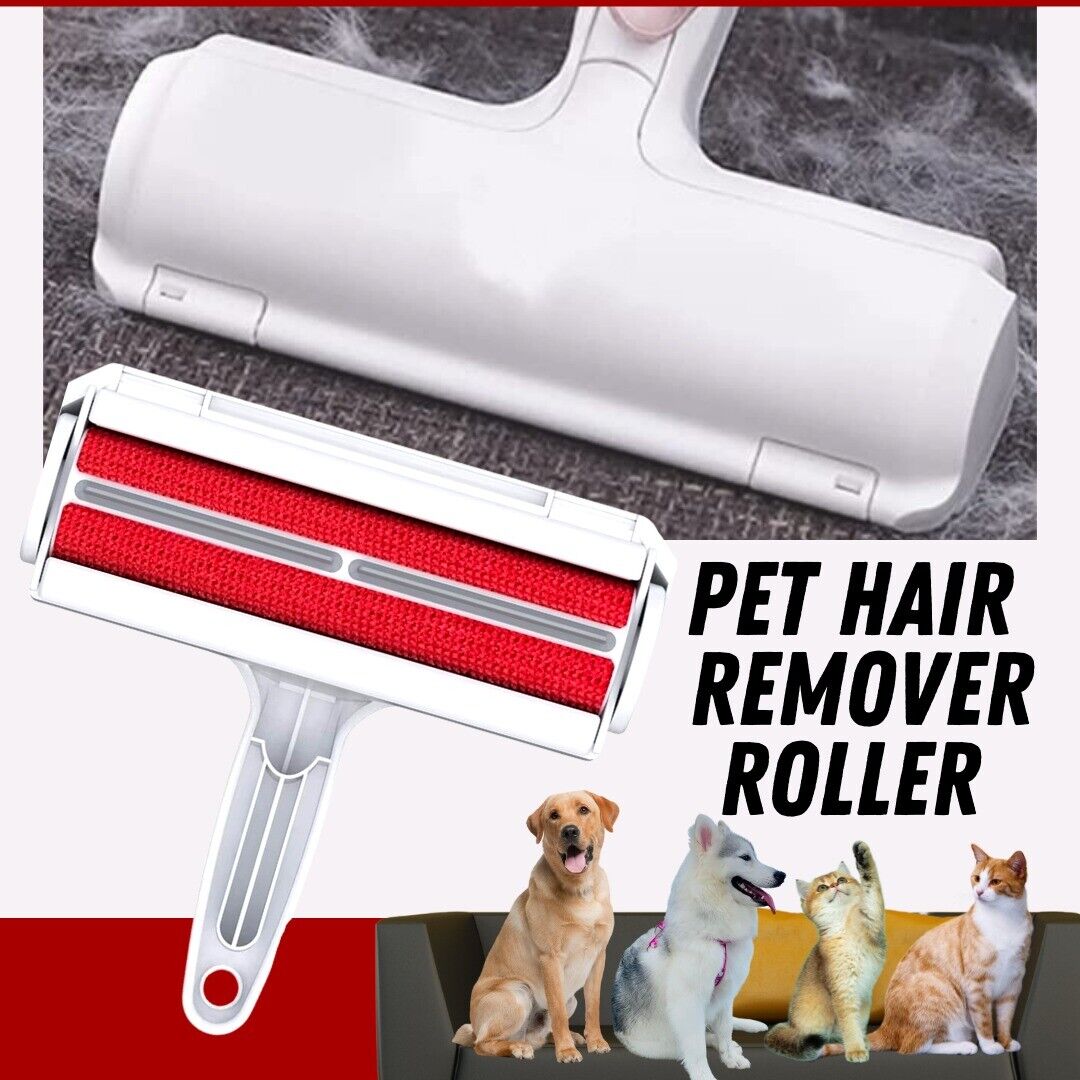 Reusable Hair Roller Cleaning Brush Sofa Clothes Pet Hair Lint Remover Dog Cat