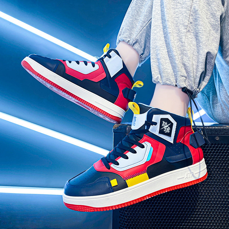 Elevate Your Game High Top Sports Sneakers Designed for Teenagers