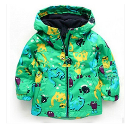 Chic Rain Protection Girls Cute Flowers Hooded Jacket A Stylish Choice for Children