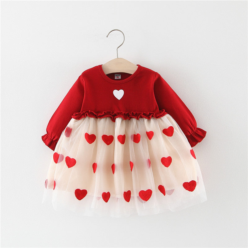 Winter Wonderland Wardrobe Adorable Plus Velvet Baby Girl Suit Perfect for Keeping Your Little Darling Cozy and Fashion Forward