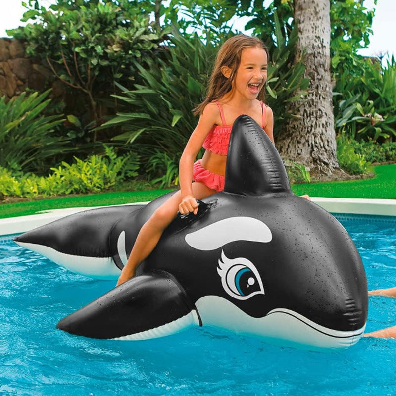 Whimsical Charm Cartoon Fashion Personality PVC Air Mattress for a Playful and Stylish Pool Experience