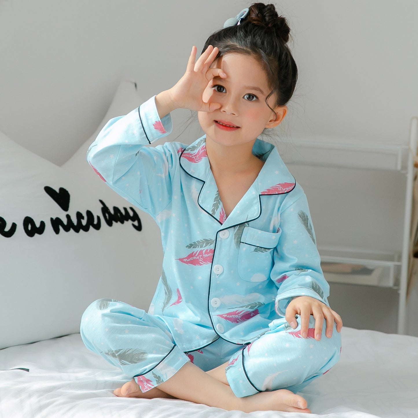 Cotton Pajamas for Children Soft and Cozy Sleepwear for a Peaceful Night Rest