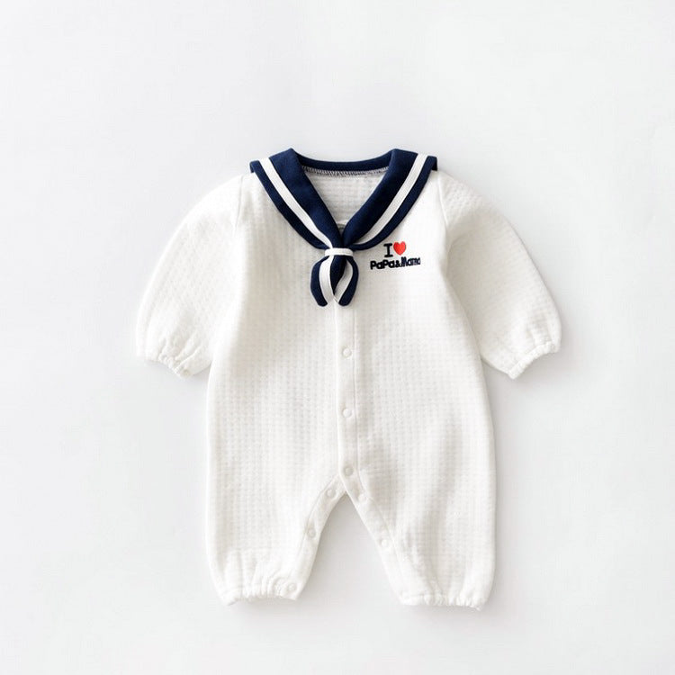 Nautical Charm Navy Style Newborn Baby Clothes and Onesies Perfect for Little Sailors