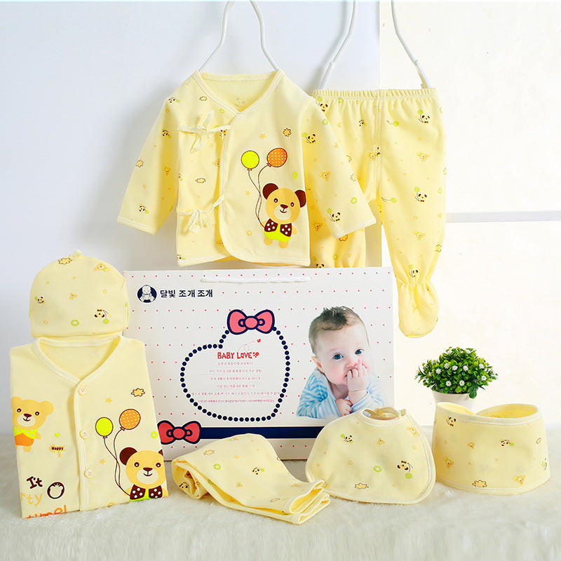 Cotton Comfort Pure Cotton Newborn Gift Set for Maternal and Baby Care