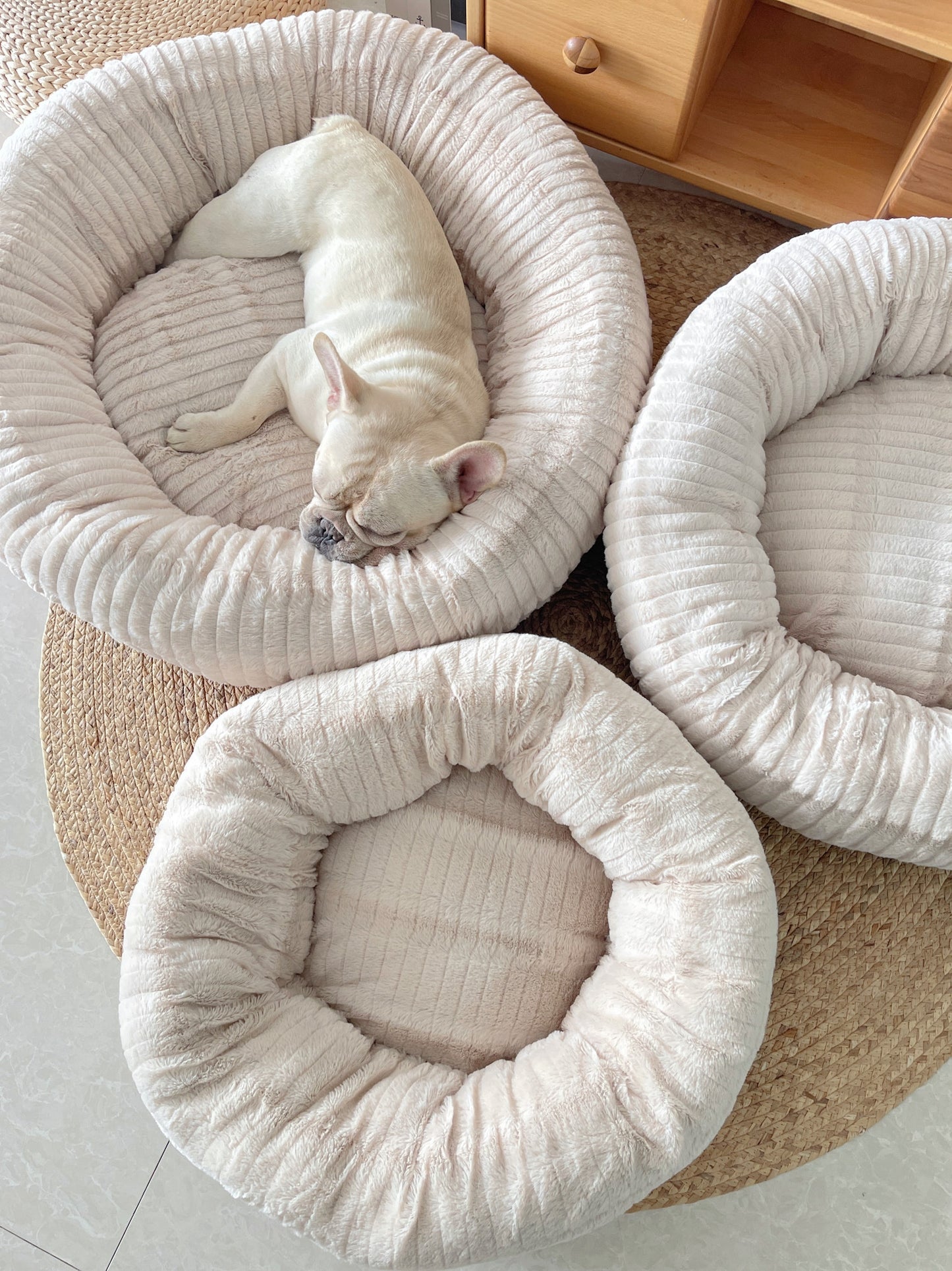 Soft Thickened Warm Kennel Round Cat Dog Pad