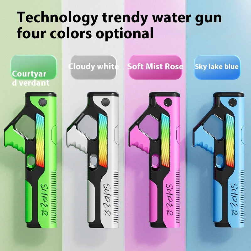 Automatic Feeding Electric Water Gun Exciting Water Toy for Children Playtime Fun