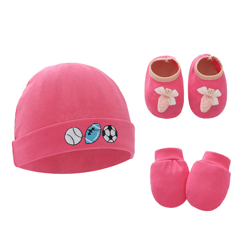 Soft and Snug Essentials Adorable Cotton Gloves and Foot Covers for Your Precious Baby Utmost Comfort and Warmth