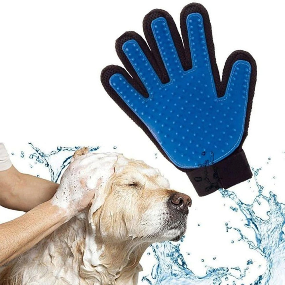 Cat Grooming Glove for Pets De shedding Brush and Massage Glove for Cleaning and Comfort