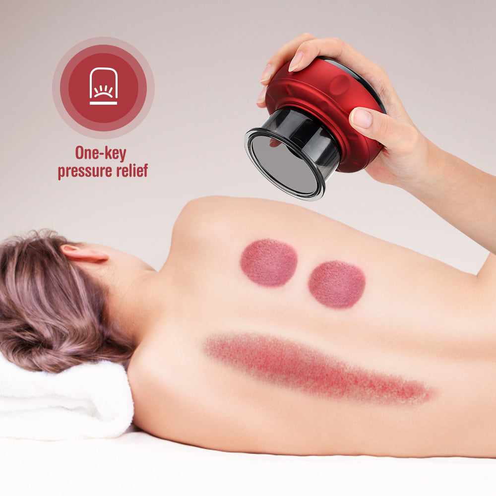 Smart Dynamic Cupping Therapy Set Electric 3 in 1 Cupping Set for Cellulite Reduction Massage Tool for Pain Relief