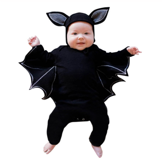 Bat baby Guardian of Gotham Embrace the Night with Our Exclusive Batman Baby One Piece Perfect for Your Little Dark Knight