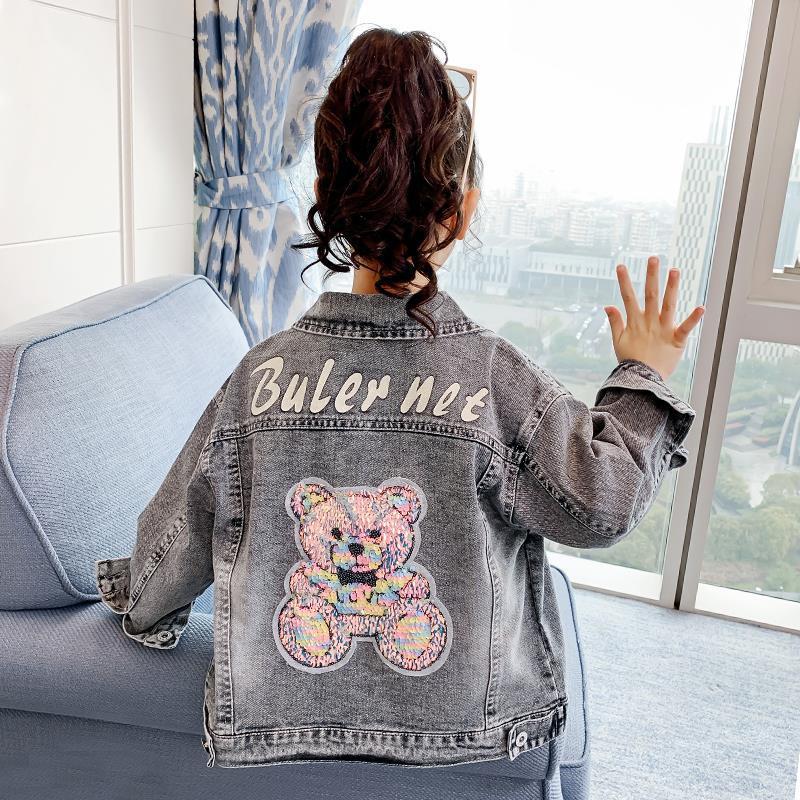 Kids Fashion Fun Explore Our Collection of Cartoon Jacket Clothes Offering Denim Tops for Children with Playful Style and Comfort