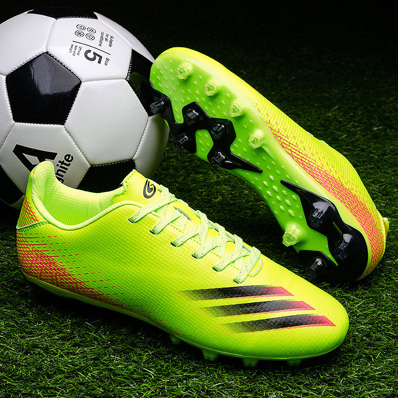 Optimized for Play Football Training Shoes with Rubber Nails for Artificial Turf